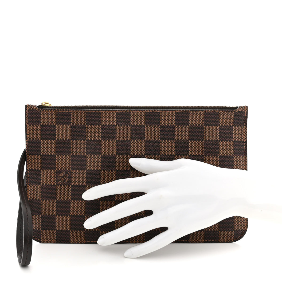Louis Vuitton Damier Ebene Neverfull MM GM Pochette 2 of 7