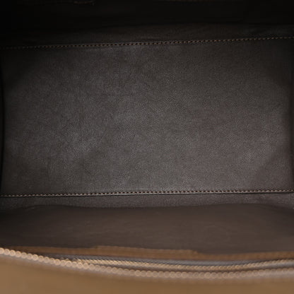 Celine Pony Hair Smooth Calfskin Mini Tri-Color Luggage Brick 5 of 13