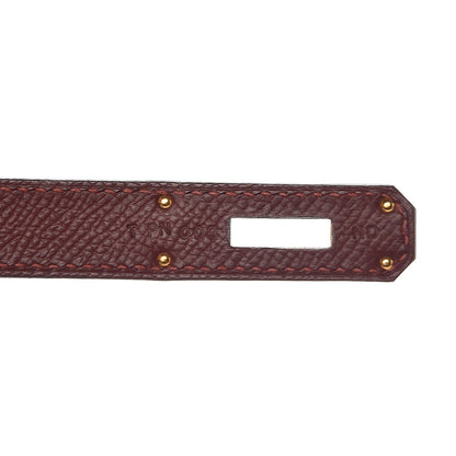 Hermes Epsom Kelly Sellier 32 Rouge H 8 of 12