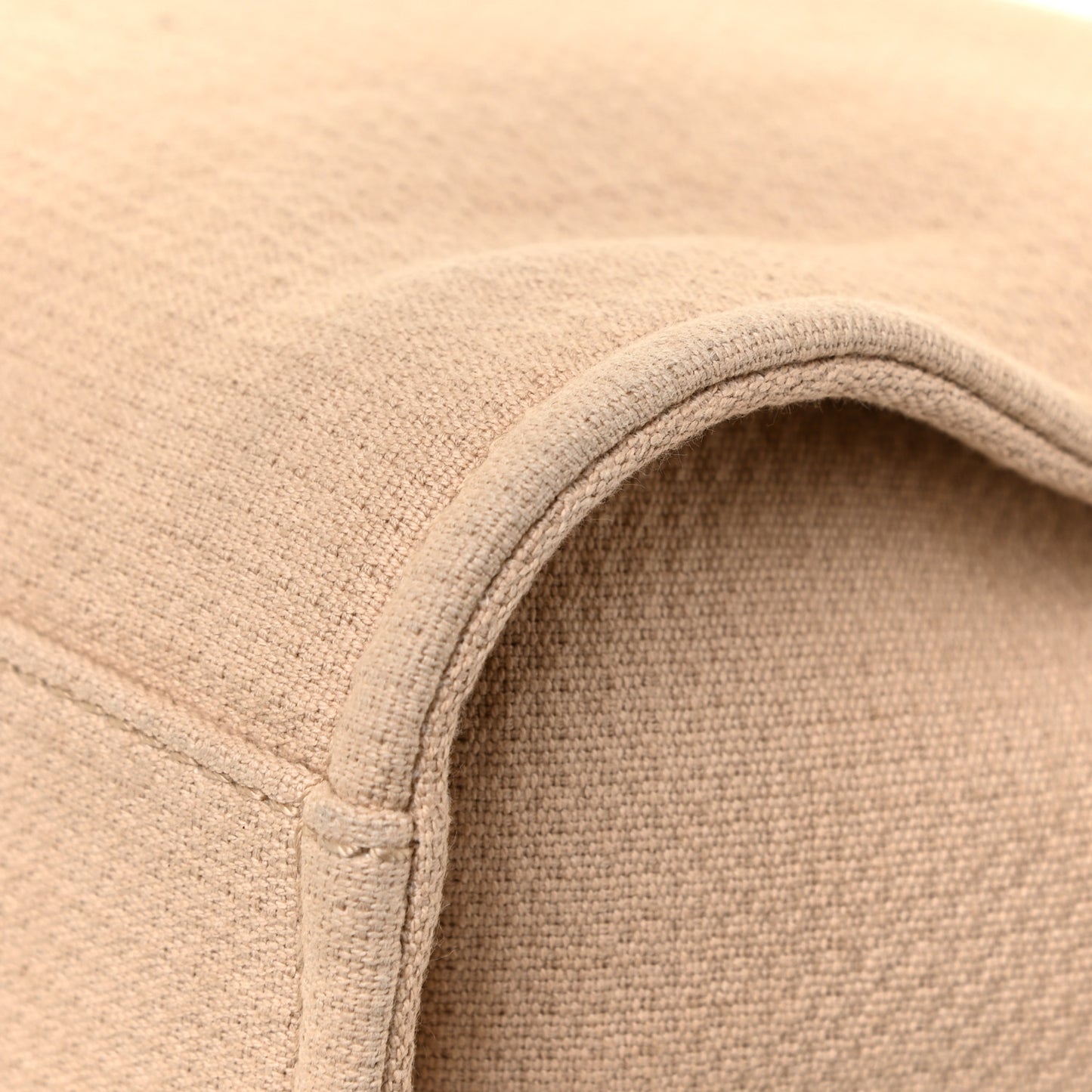 Mixed Fibers Medium Deauville Tote Beige