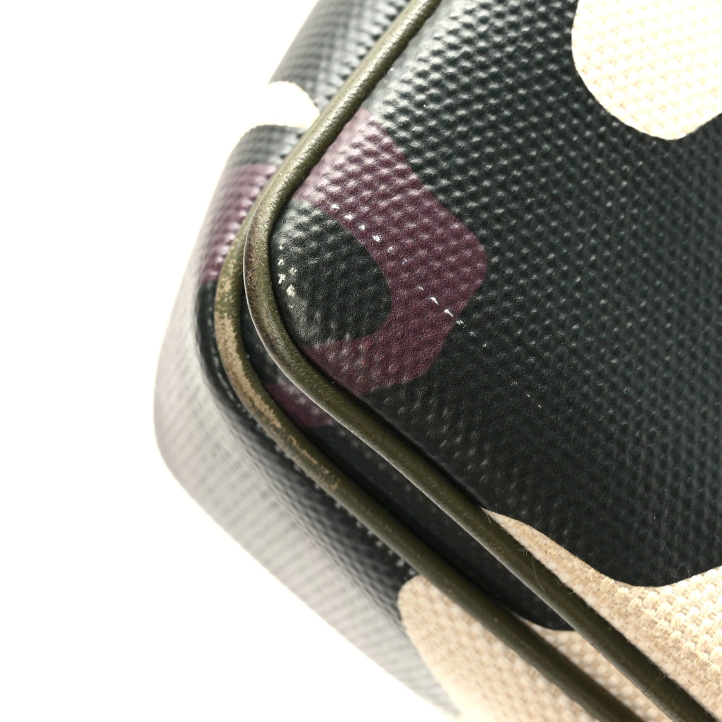 Coated Canvas Camouflage Print Small Lola Bag Multicolor