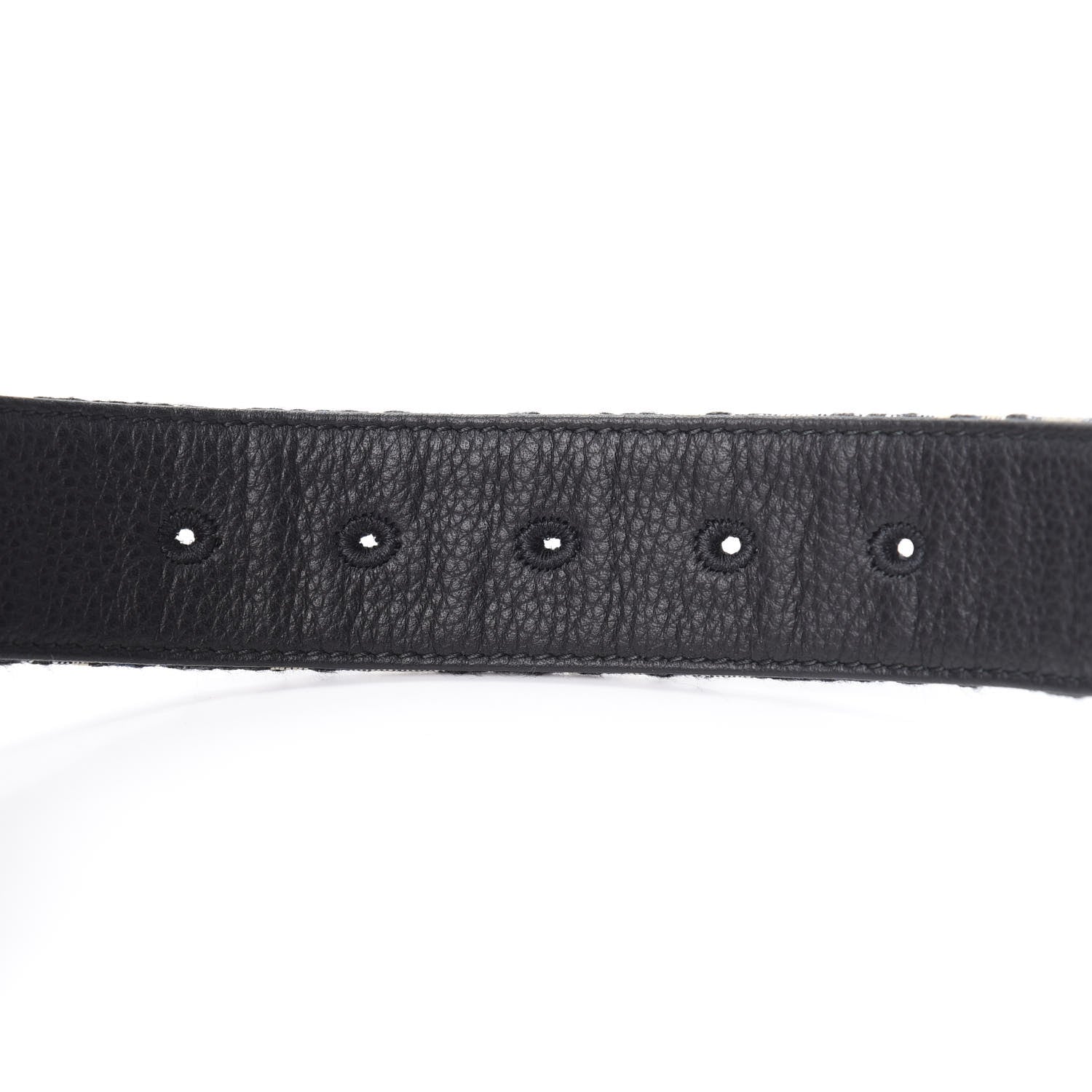 Christian Dior Oblique 35mm Belt 80 Blue Multi 5 of 6