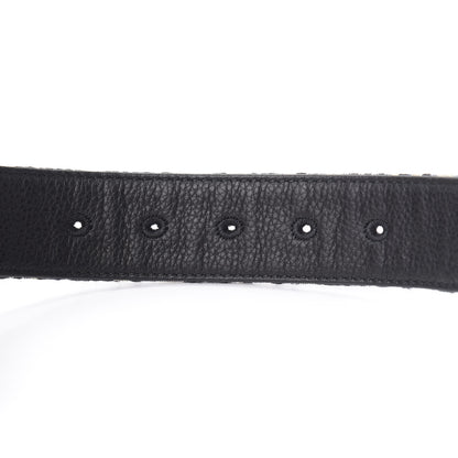 Christian Dior Oblique 35mm Belt 80 Blue Multi 5 of 6