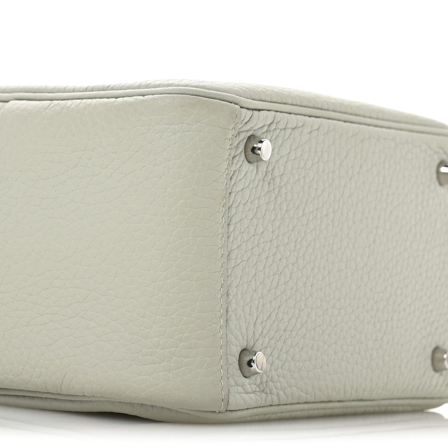 Taurillon Clemence Mini Lindy 20 Gris Neve