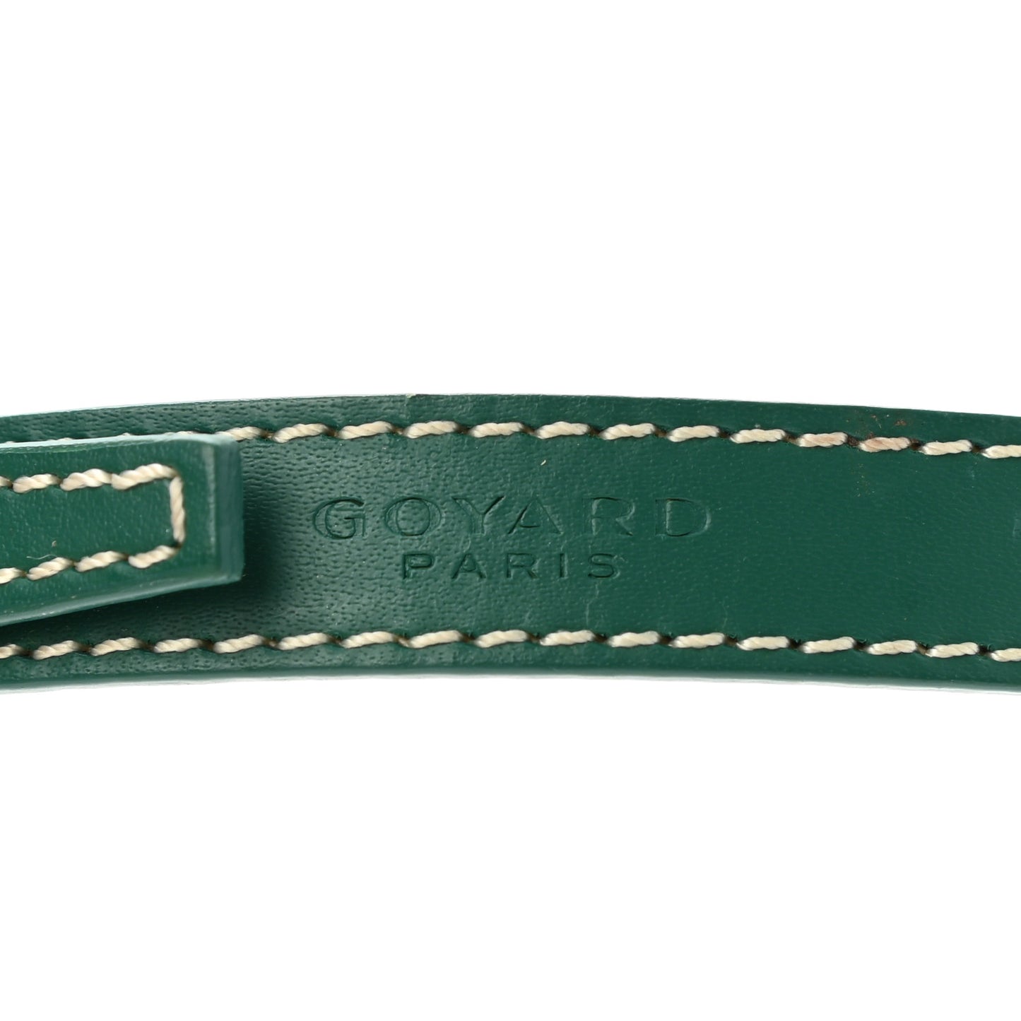 Calfskin Adjustable Shoulder Strap Green