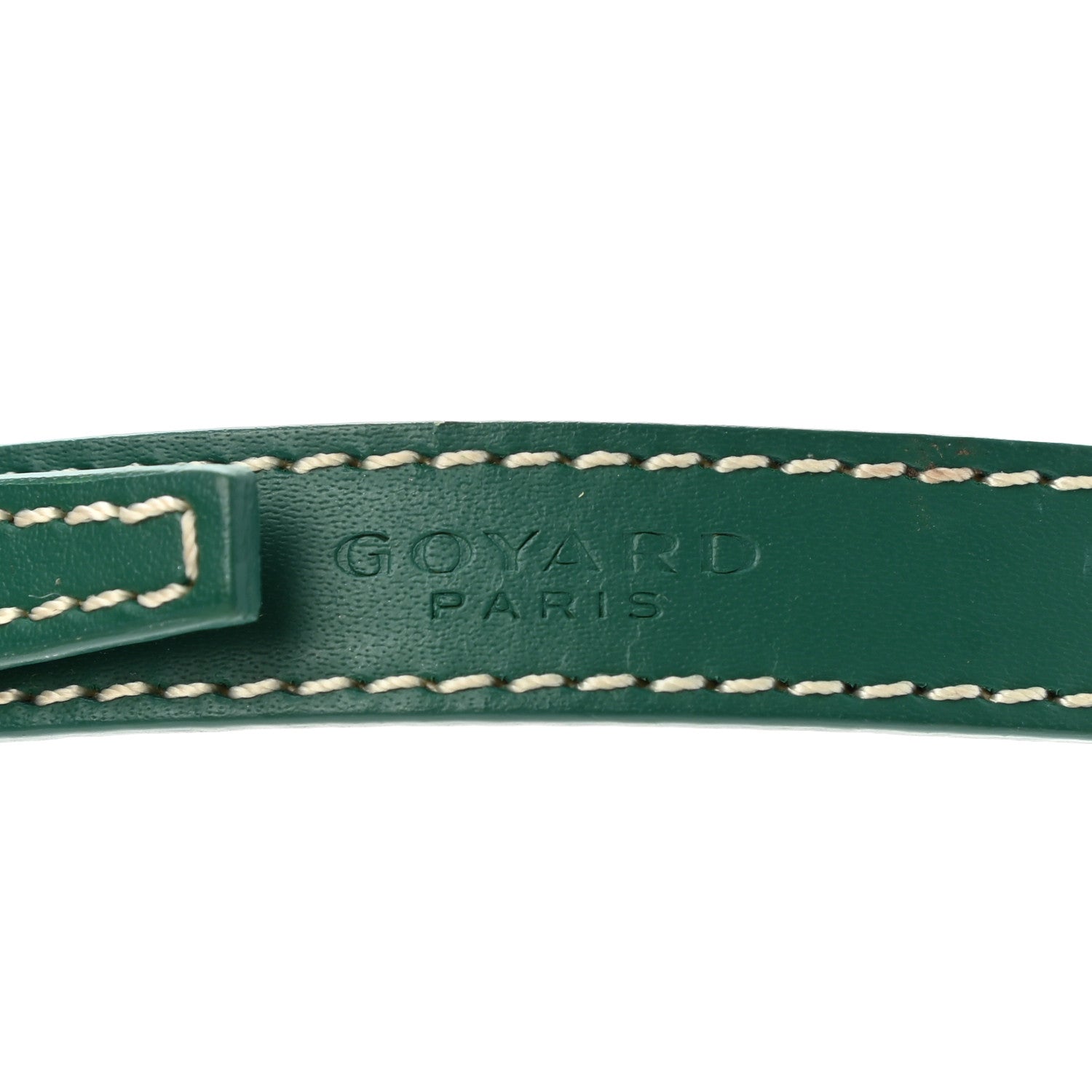 Goyard Calfskin Adjustable Shoulder Strap Green 3 of 8