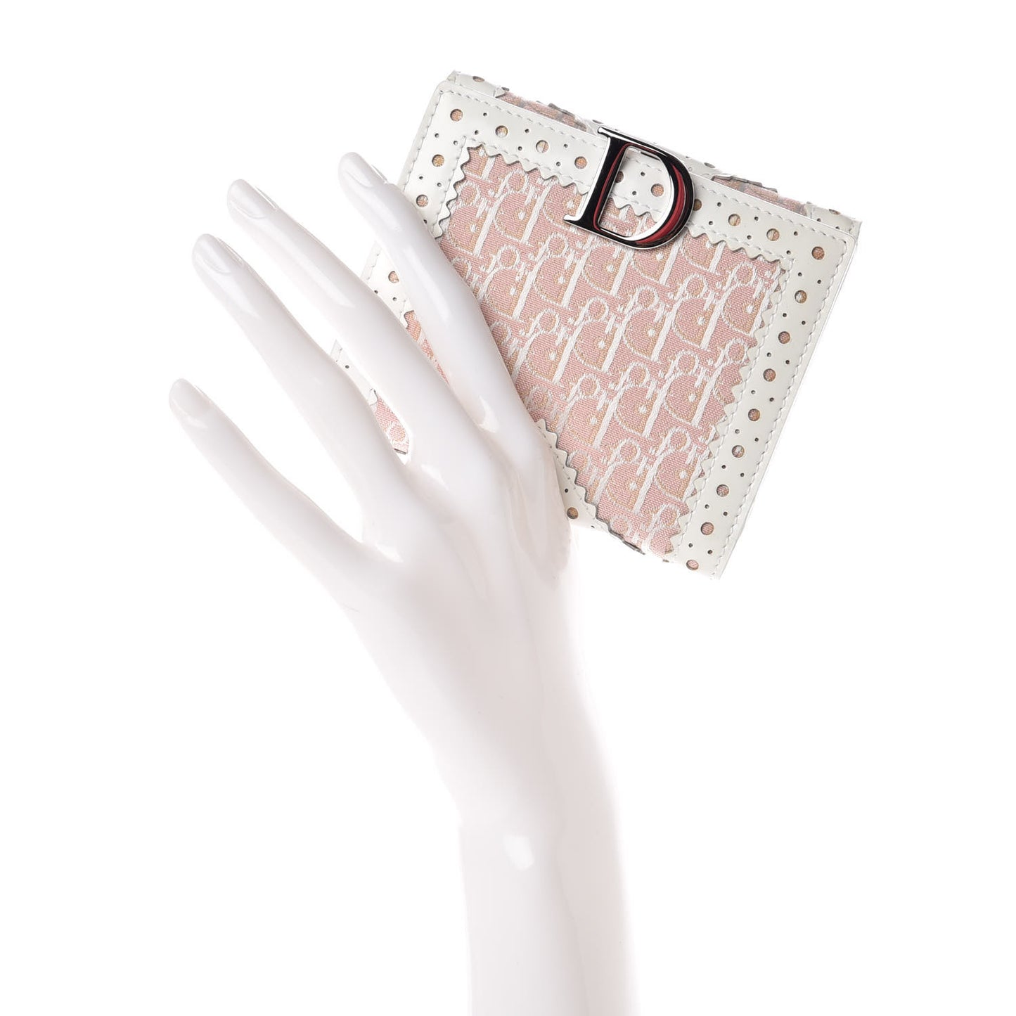 Monogram Compact Wallet Rose Clair