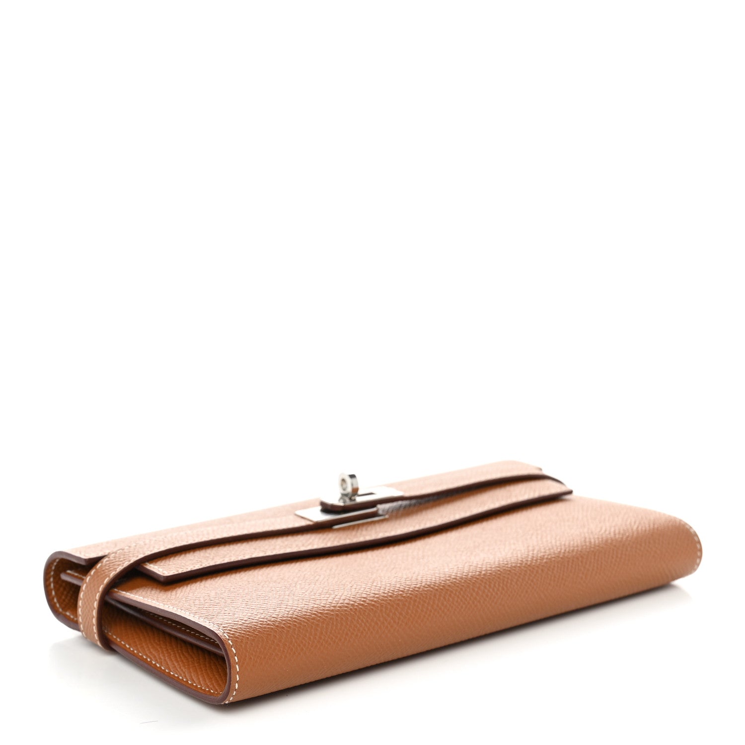 Hermes Epsom Kelly Longue Wallet Gold 4 of 9