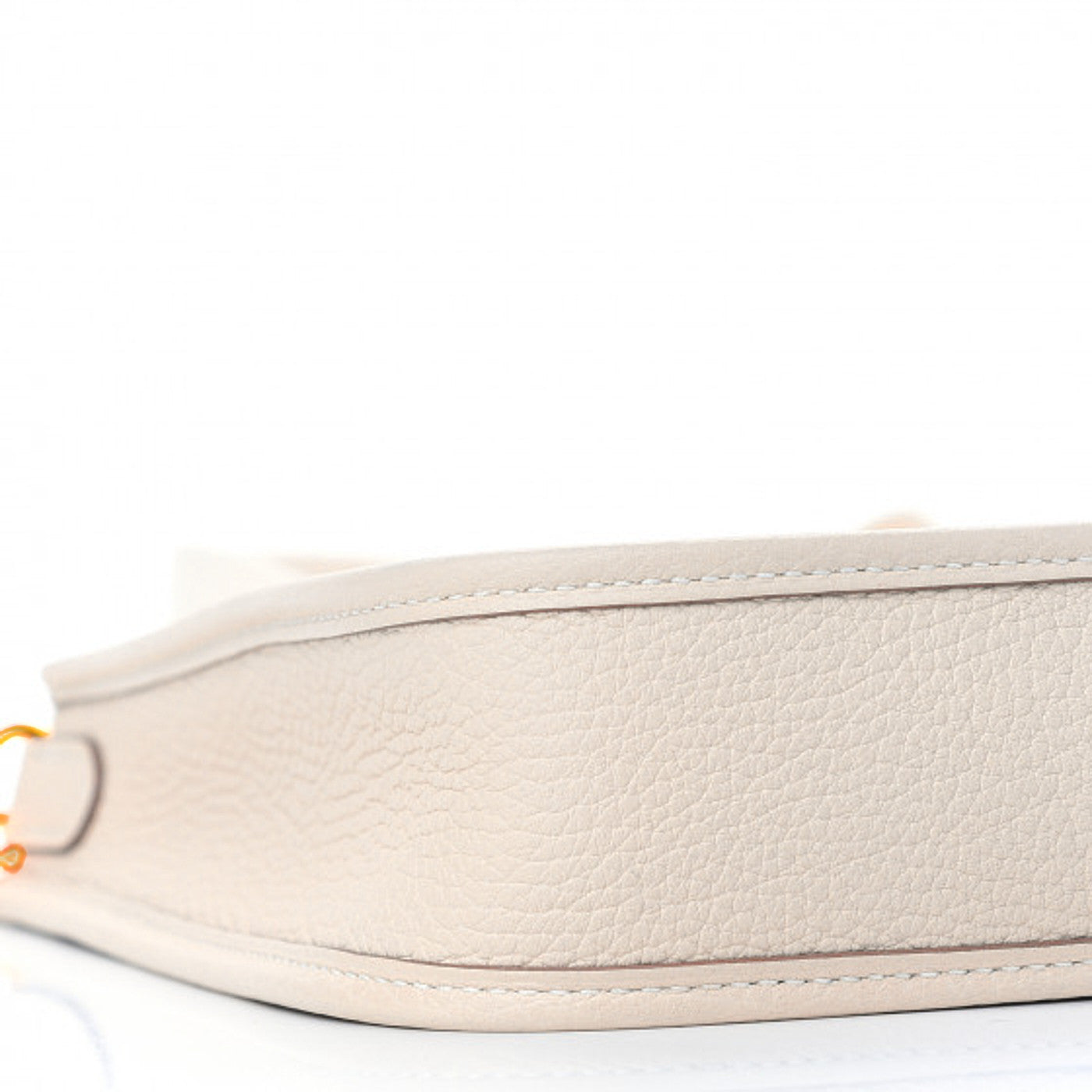 Hermes Taurillon Clemence Amazone Evelyne TPM Craie White 7 of 8