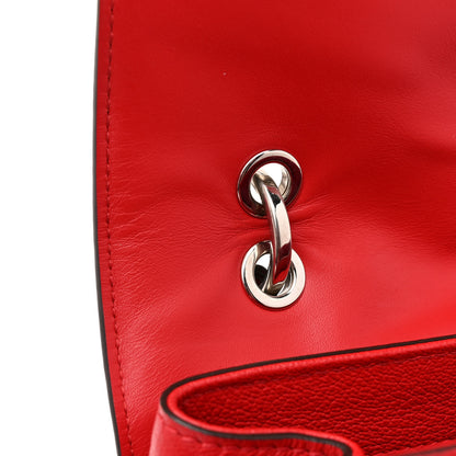 Louis Vuitton Calfskin Monogram Very One Handle Rubis Red 11 of 14