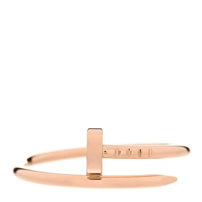Cartier 18K Pink Gold Small Juste Un Clou Ring 60 9 1 of 4