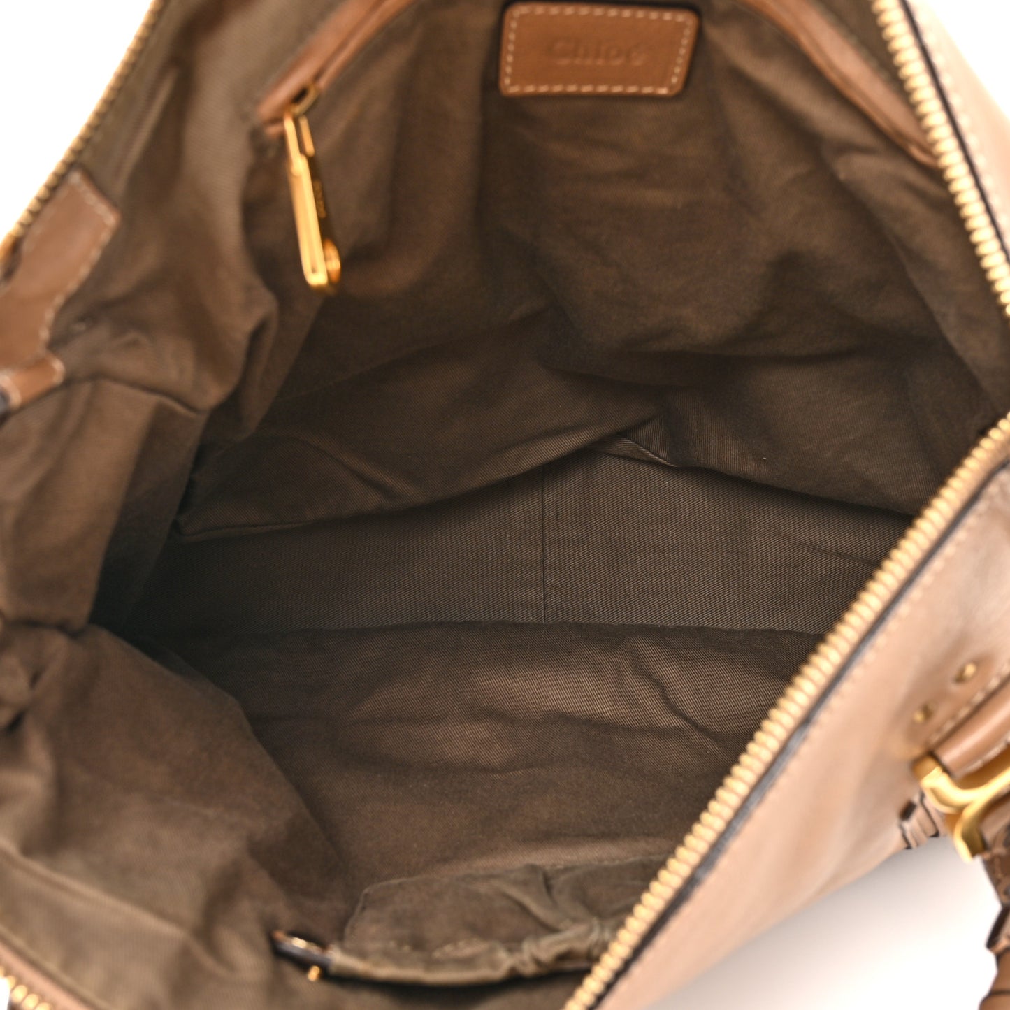 Calfskin Large Marcie Satchel Nut