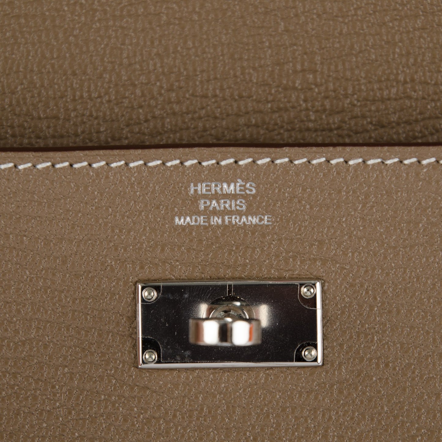 Chevre Mysore Kelly Longue Wallet Etoupe