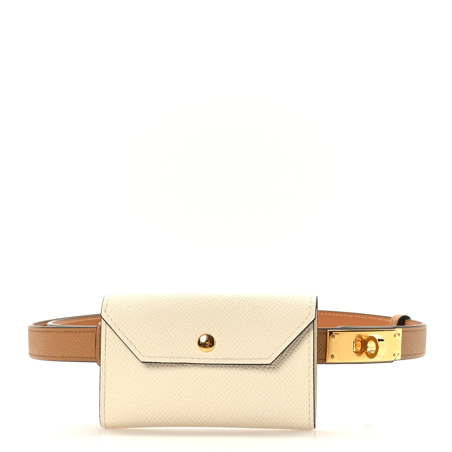 Hermes Epsom Kelly Pocket Belt Biscuit Nata 1 of 8