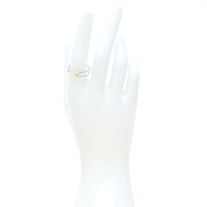 Gucci Sterling Silver 6mm Interlocking G Open Band Ring 56 7.75 2 of 4