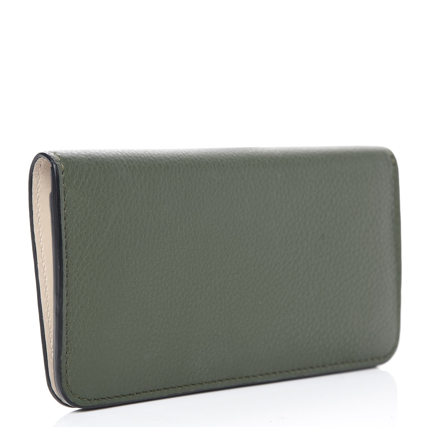 Burberry Calfskin Phone Wallet Sage Green 3 of 9