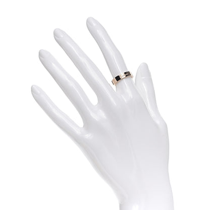 Cartier 18K Pink Gold 4mm C De Wedding Band Ring 48 4.5 2 of 6