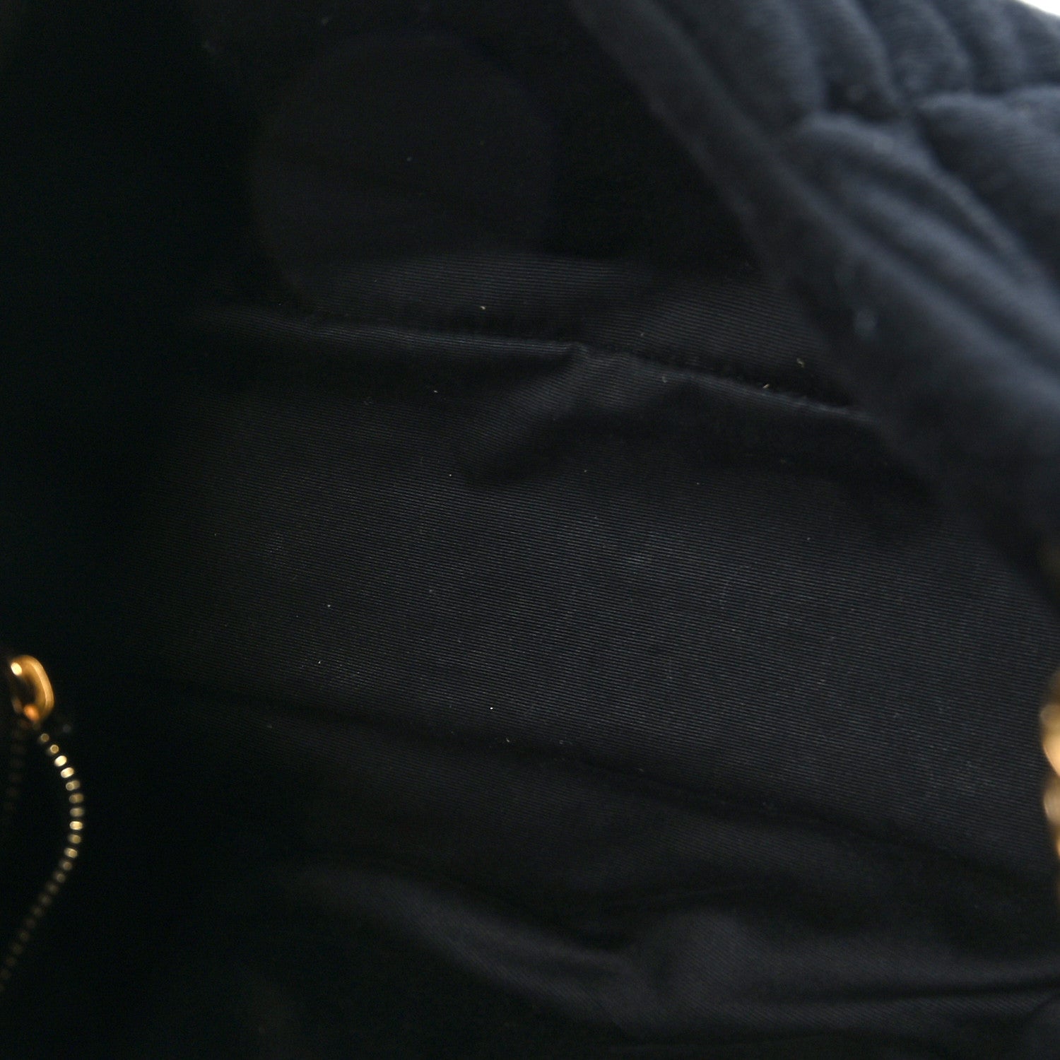 Saint Laurent Wool Jersey Quilted Medium Loulou Puffer Monogram Chain Satchel Black 5 of 9
