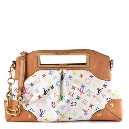 Louis Vuitton Monogram Multicolor Judy GM White 1 of 15