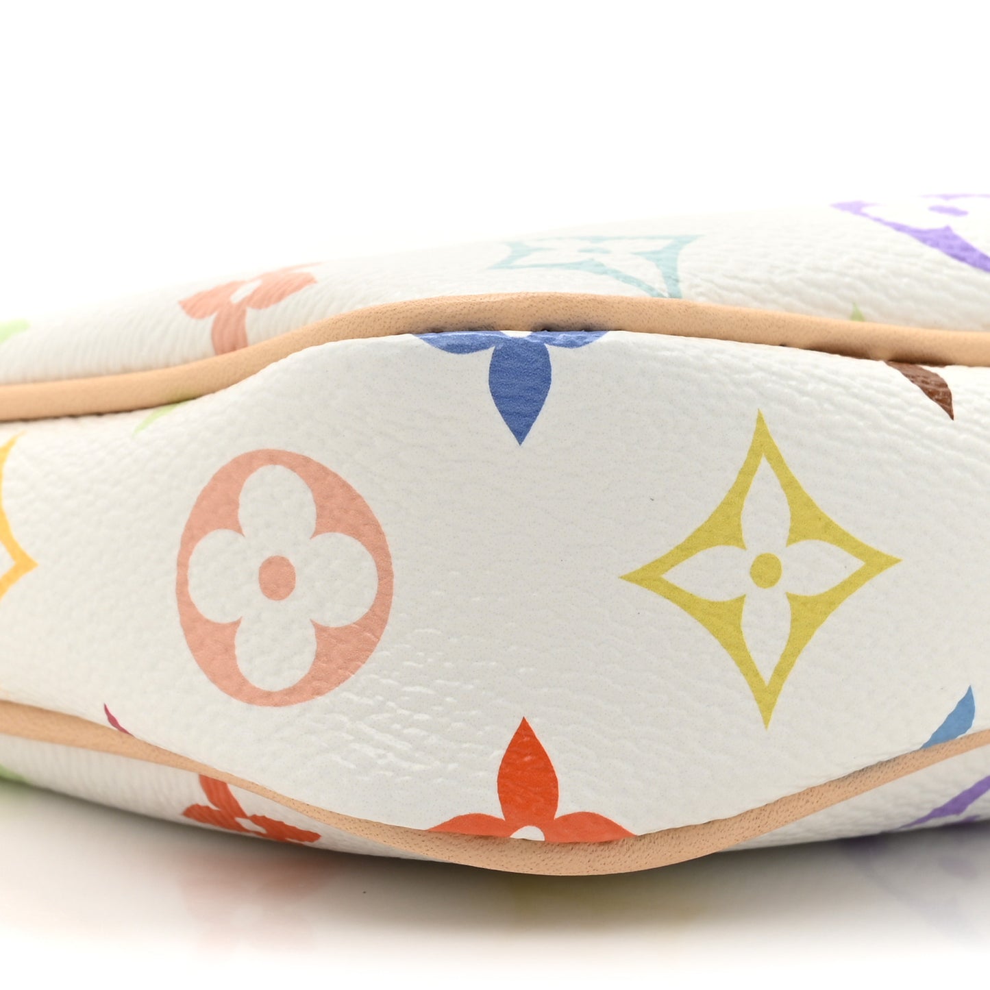LV X TM Monogram Multicolor Pochette Accessories White