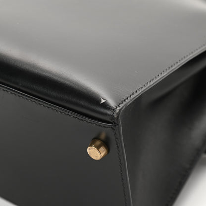 Hermes Box Kelly Sellier 28 Black 10 of 14