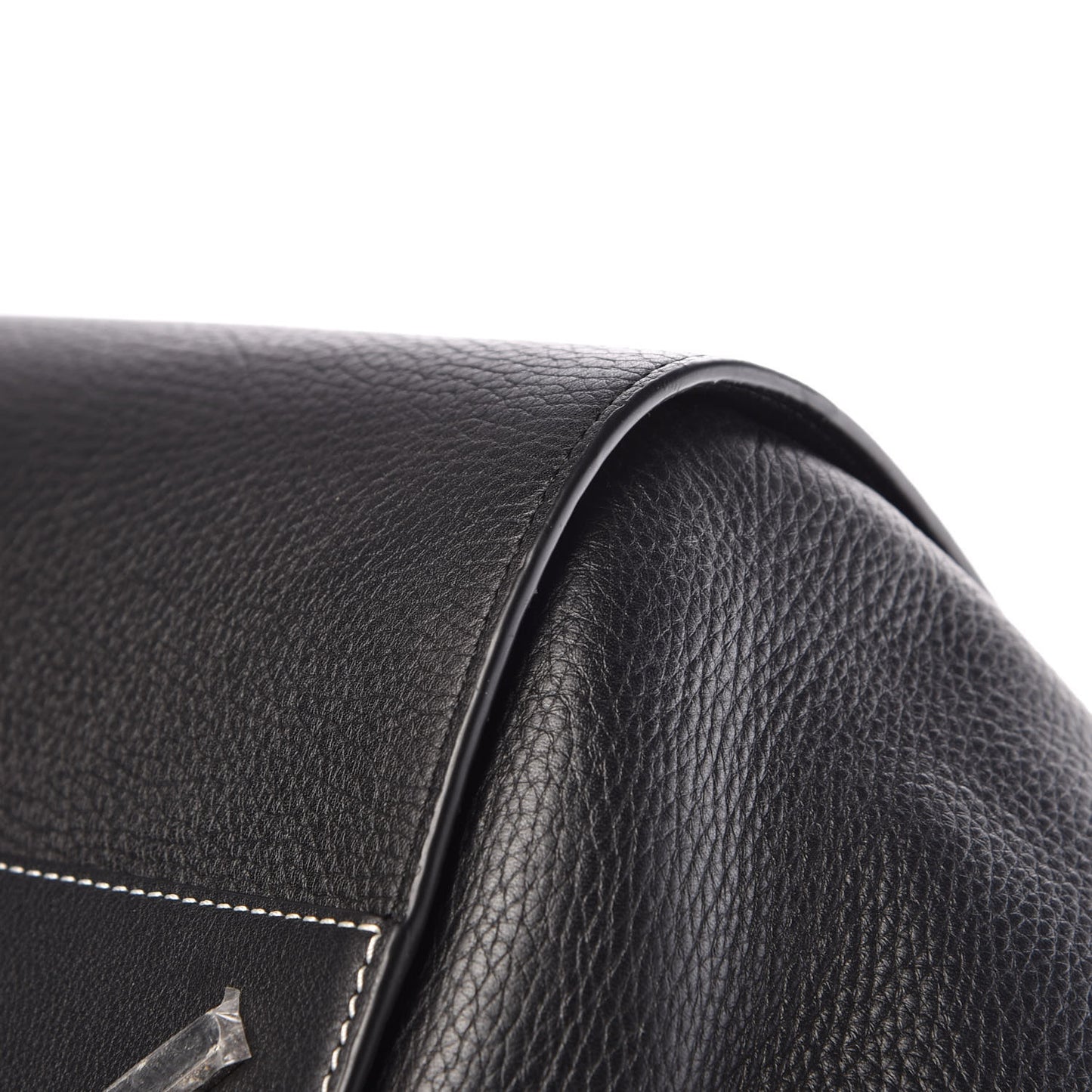 Calfskin Extra Large Hammock Shoulder Bag Black
