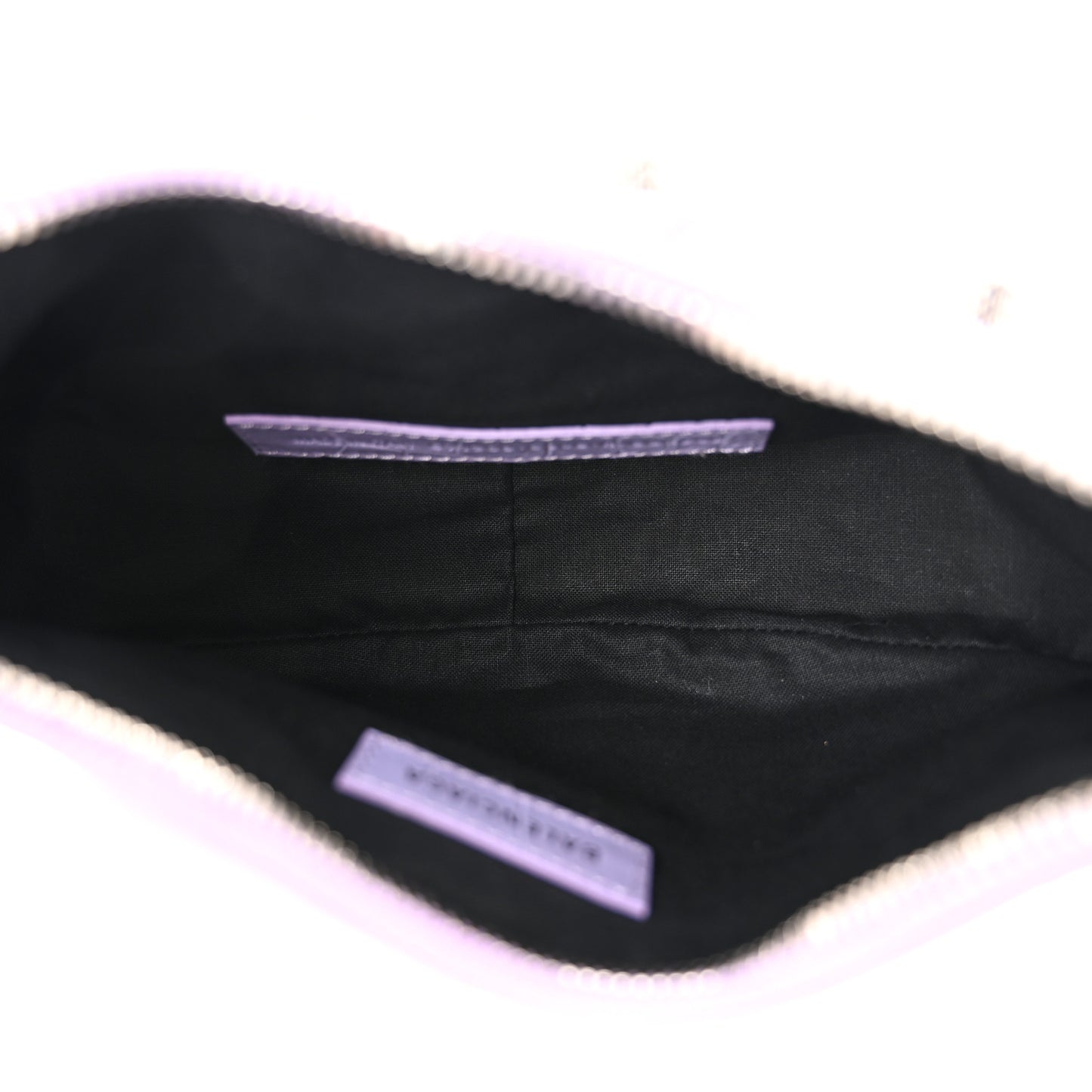 Extra Supple Calfskin Crocodile Embossed Le Cagole Shoulder Bag XS Lilac