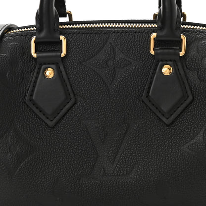 Louis Vuitton Empreinte Monogram Giant Speedy Bandouliere 20 Black 8 of 10