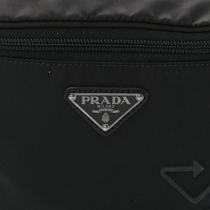 Prada Re-Nylon Saffiano Belt Bag Black 7 of 10