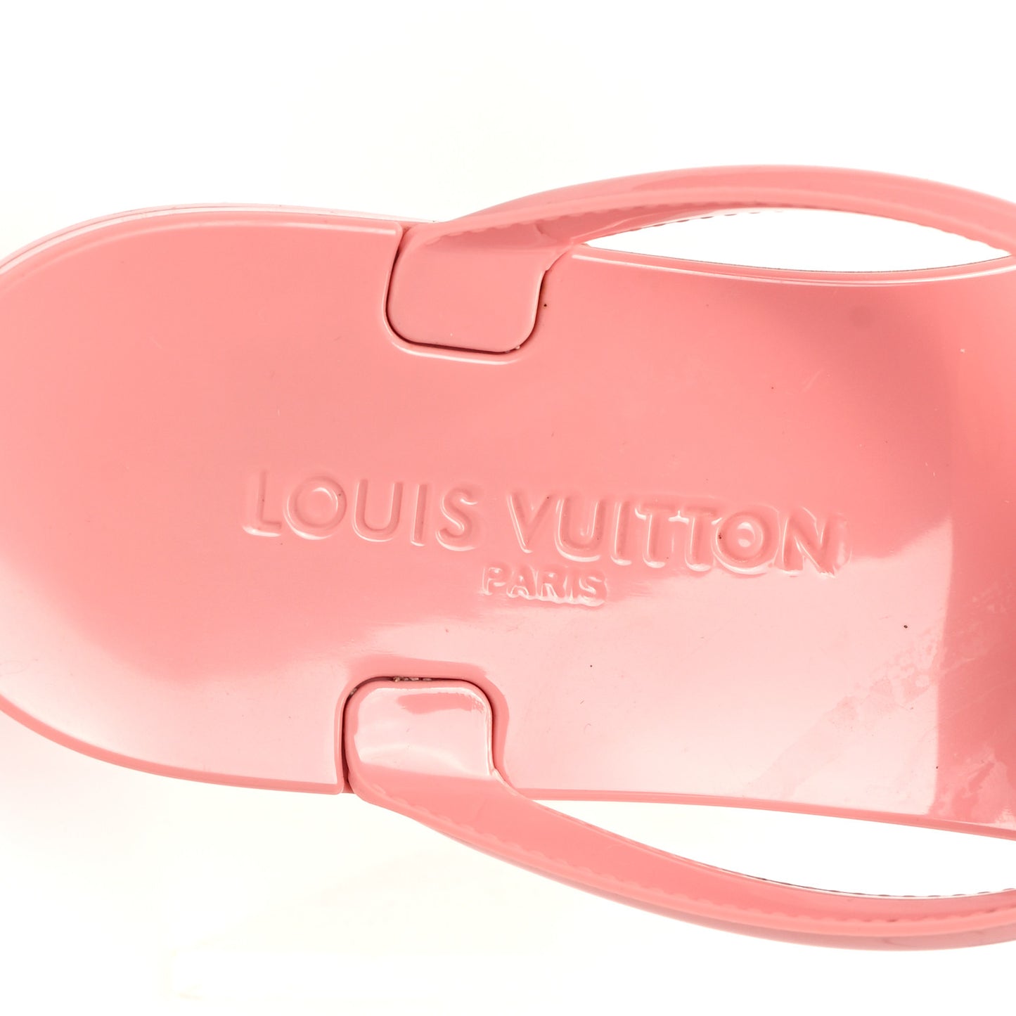 Rubber Seastar Thong Sandals 38 Light Pink