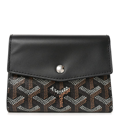 Goyard Goyardine Saint-Gabriel Compact Wallet Black 1 of 7