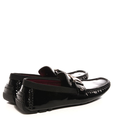 Louis Vuitton Patent Monte Carlo Loafers 7 Black 4 of 8