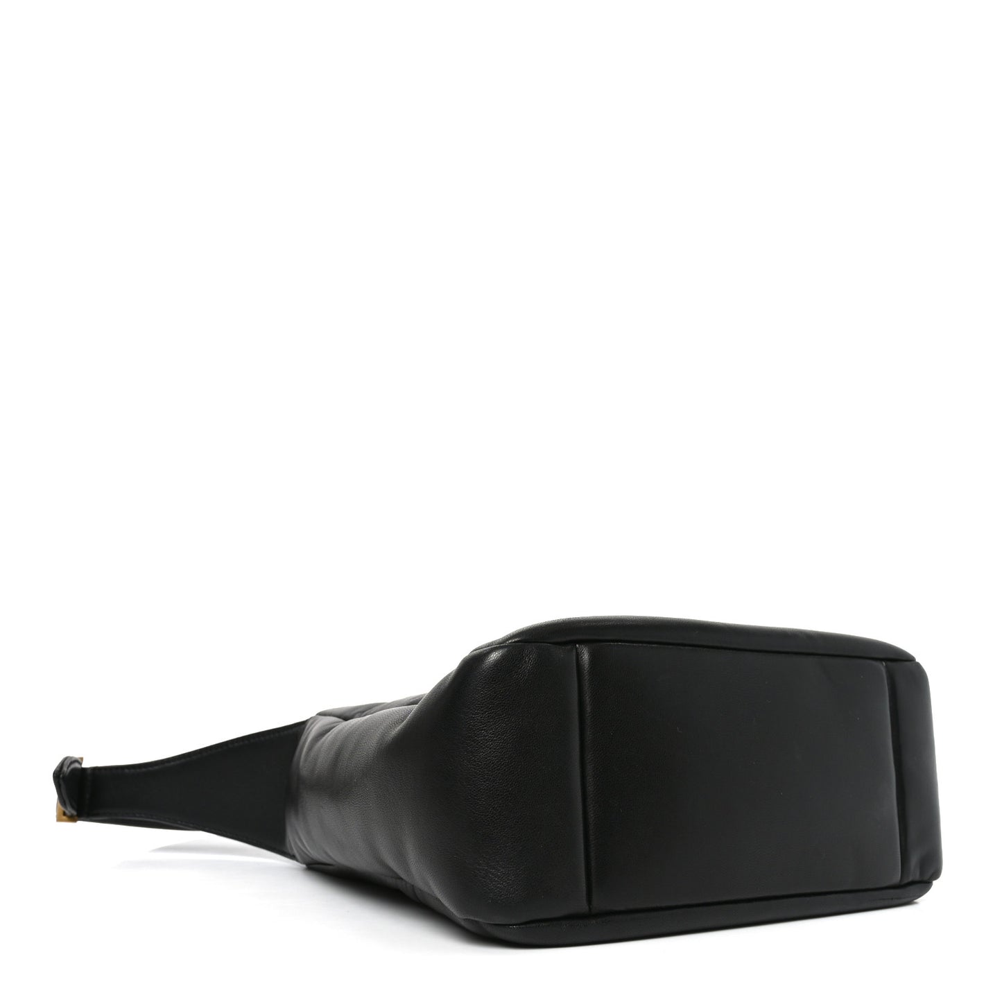 Padded Lambskin Small Le 5 A 7 Supple Hobo Black