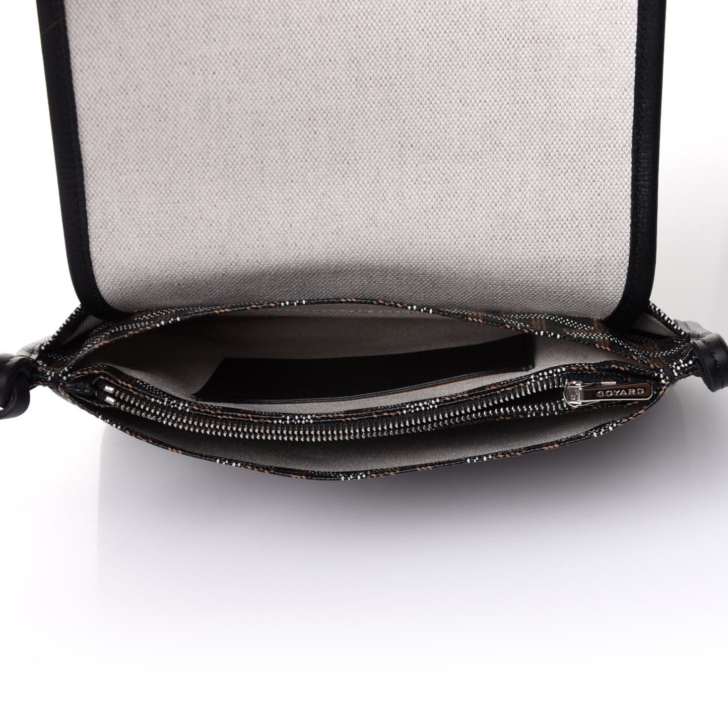 Goyardine Plumet Wallet Clutch Black