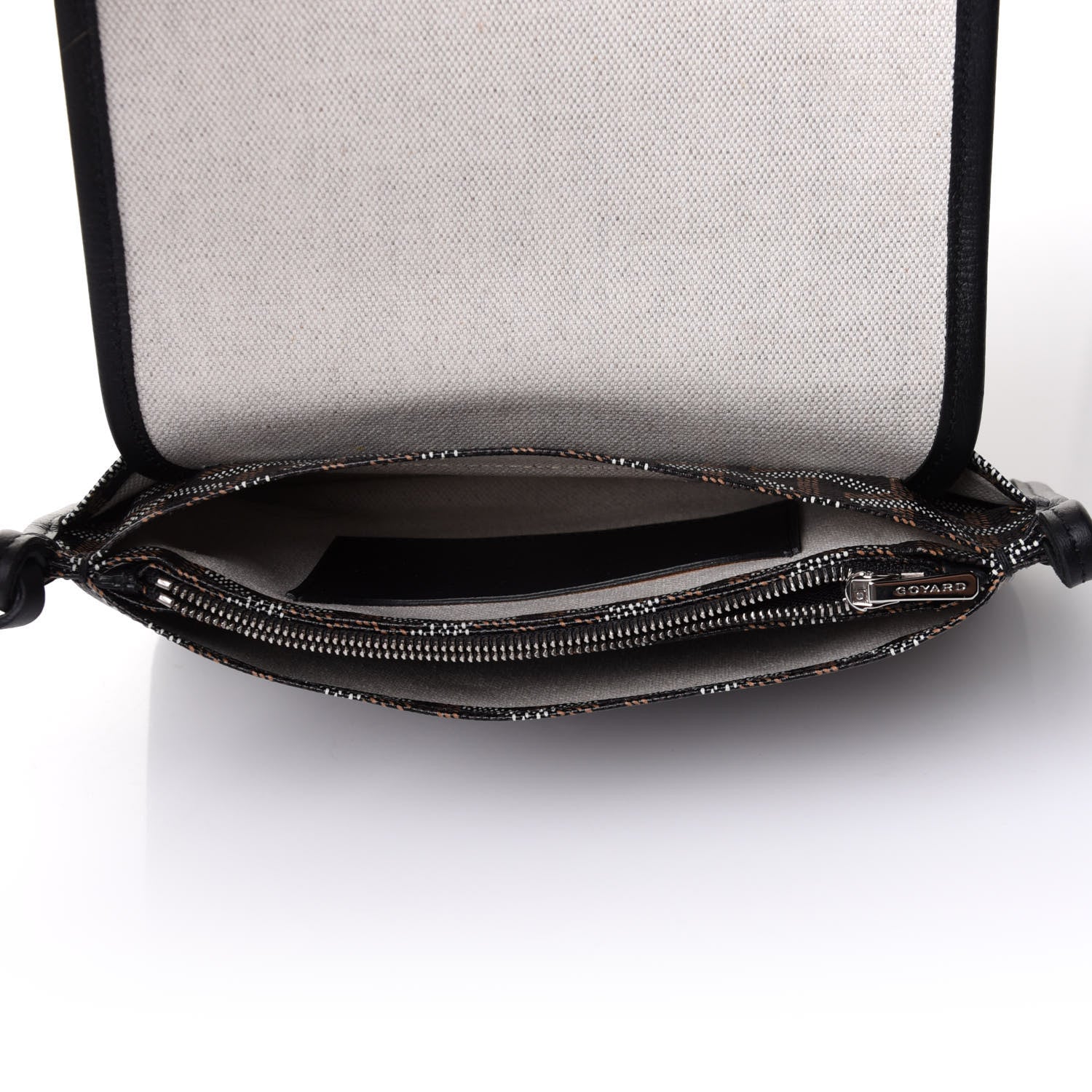 Goyard Goyardine Plumet Wallet Clutch Black 5 of 10