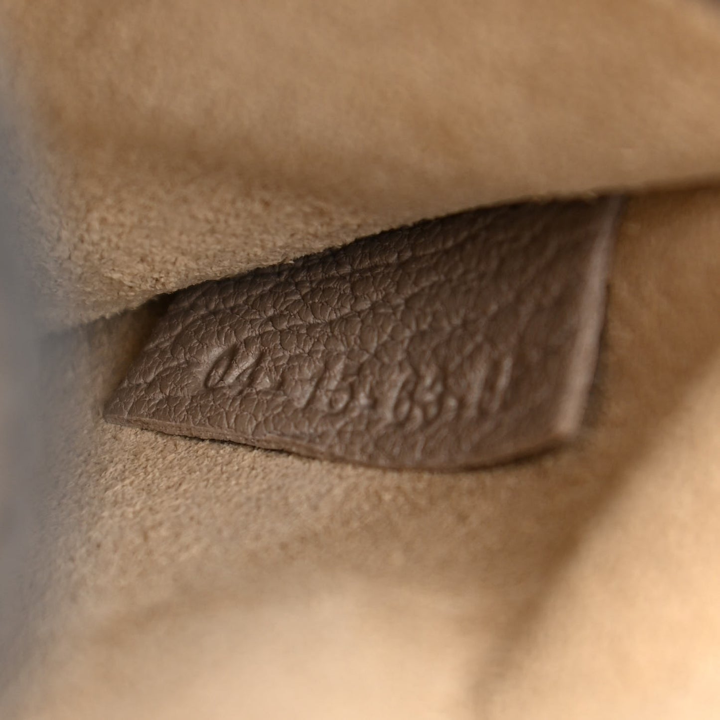 Grained Lambskin Mini Drew Shoulder Bag Motty Grey