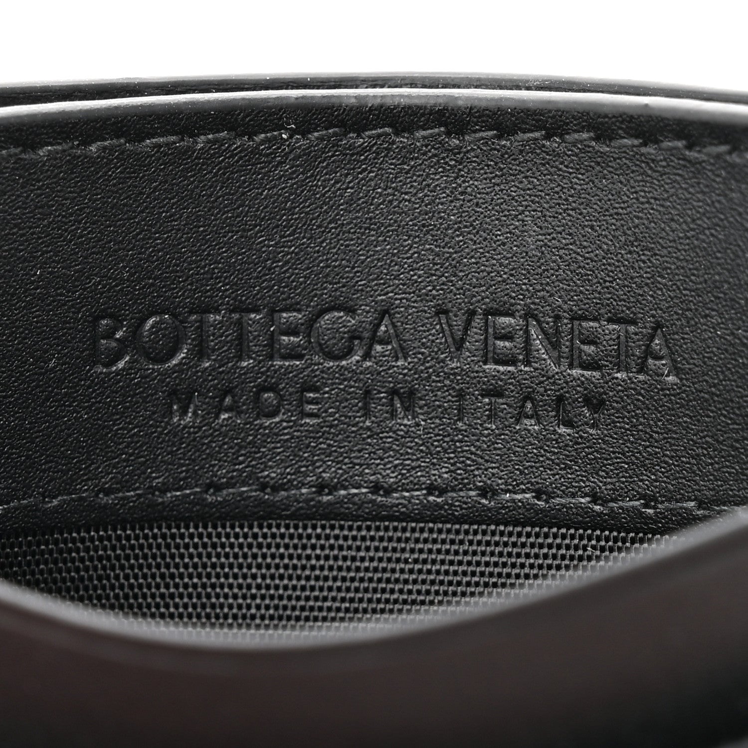 Bottega Veneta Nappa Intrecciato Card Holder Black 6 of 8
