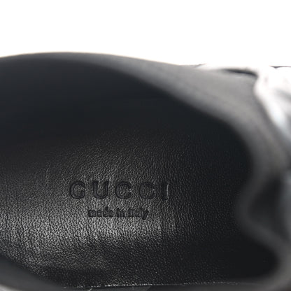 Gucci Calfskin Nappa Matelasse Frances Chelsea Boots 39 Black 7 of 8
