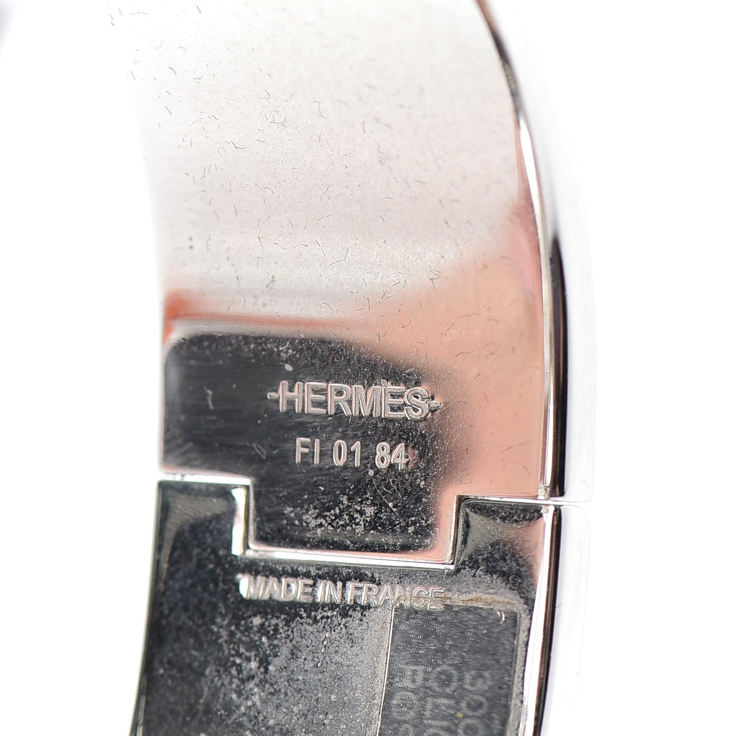 Enamel Wide Clic Clac H Bracelet PM Rose Dragee