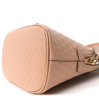 Gucci Soft Microguccissima Mini Dome Bag Camelia 10 of 10