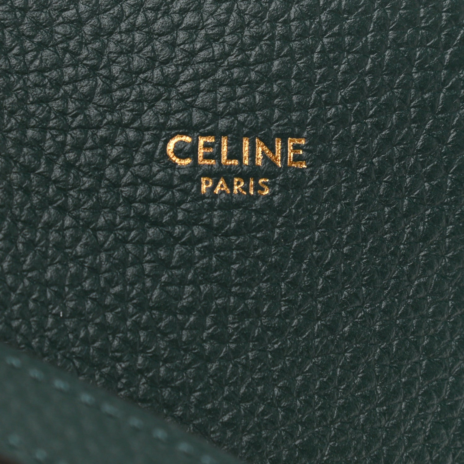 Celine Soft Grained Calfskin Small Belt Cabas Phantom Amazone 7 of 9