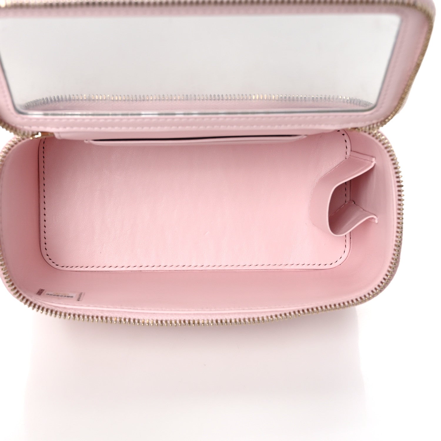 Chanel Caviar Quilted Small Vanity Case With Chain Light Pink 5 of 10