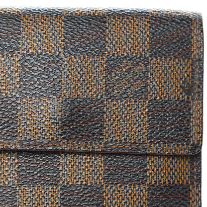 Louis Vuitton Damier Ebene Elise Wallet 9 of 12