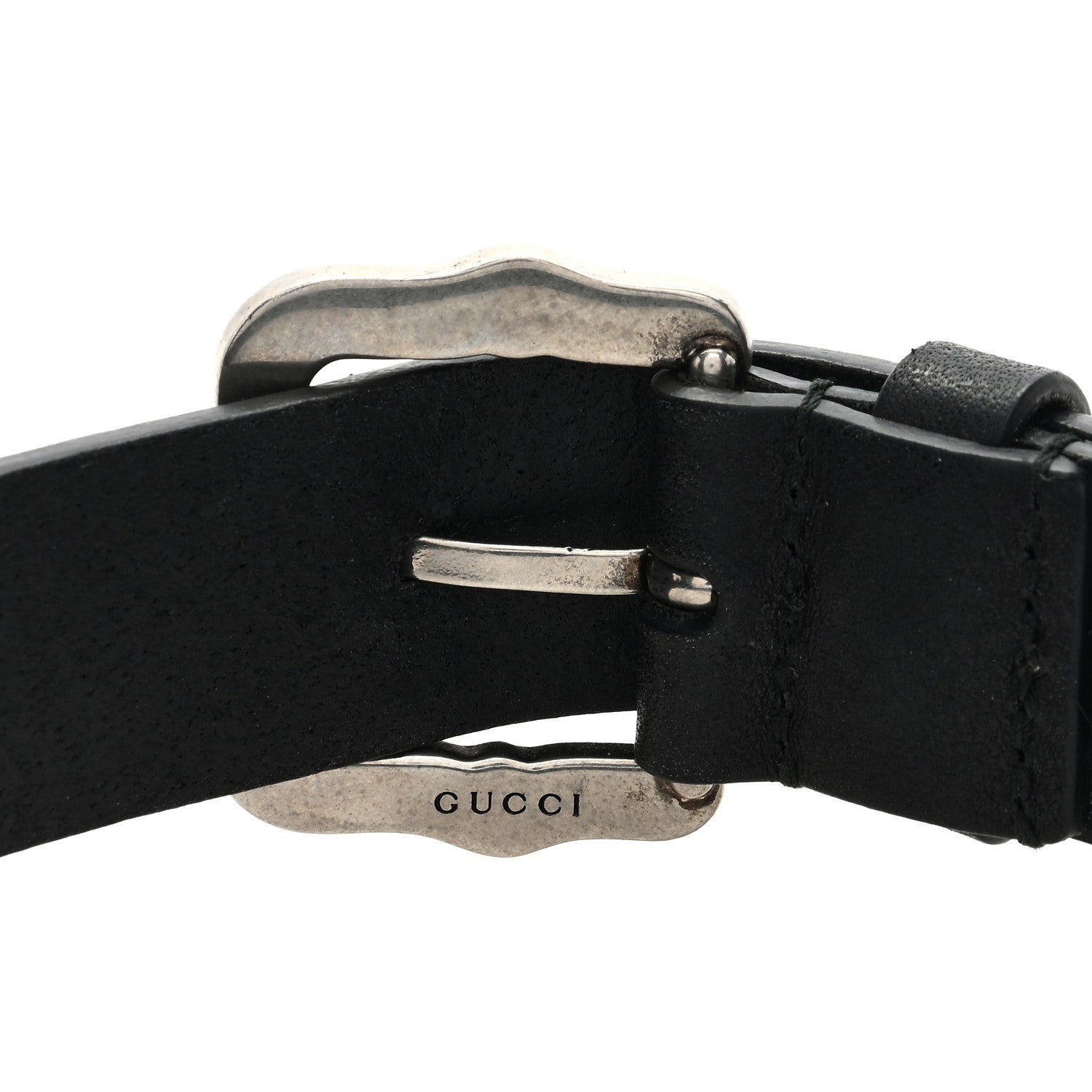 Gucci Calfskin Feline Head Choker Black 3 of 4