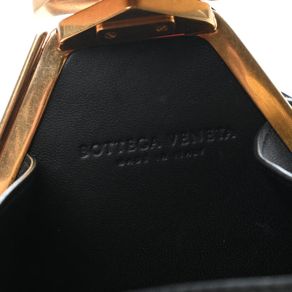 Bottega Veneta Calfskin Pyramid Bag Black 6 of 6