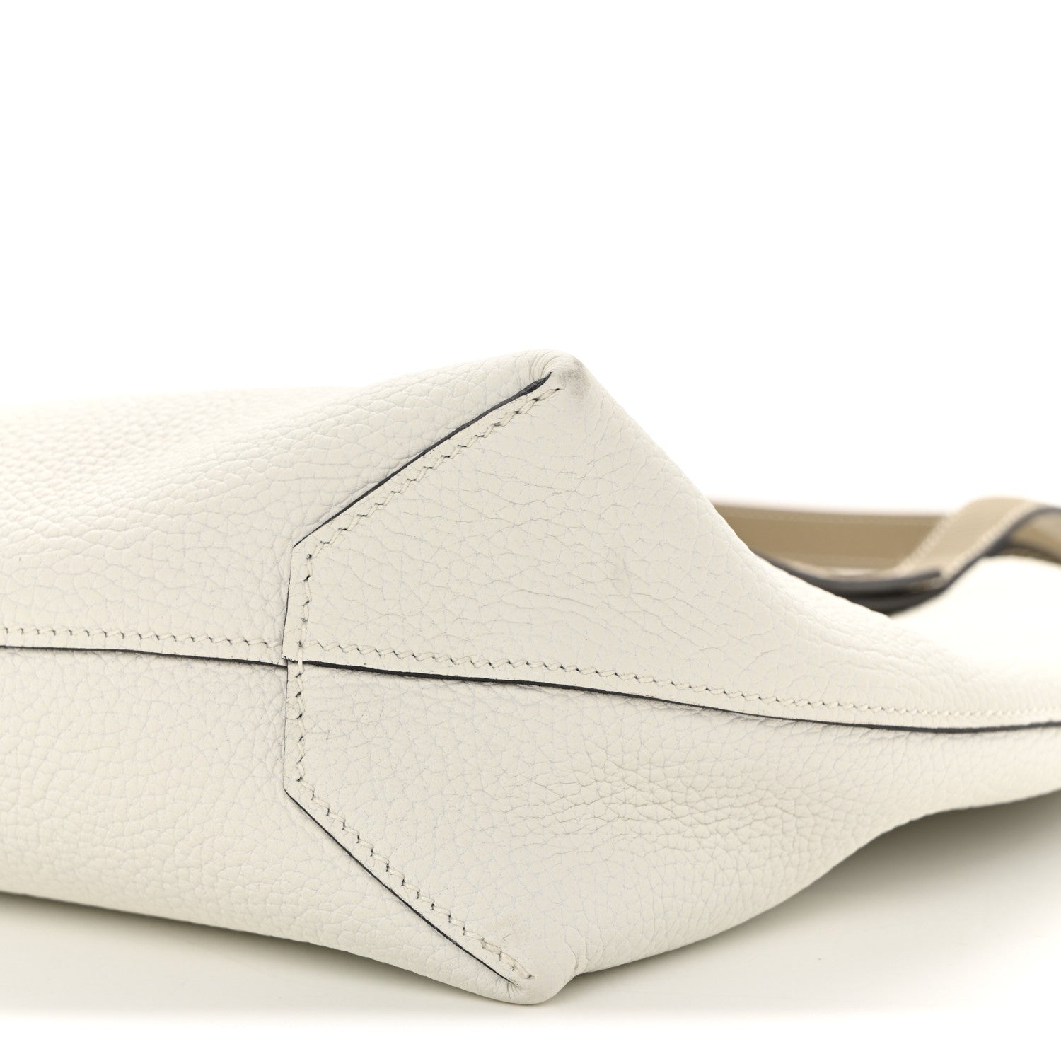 Hermes Taurillon Clemence Cabasellier 31 Mushroom Beige Marfa 9 of 11