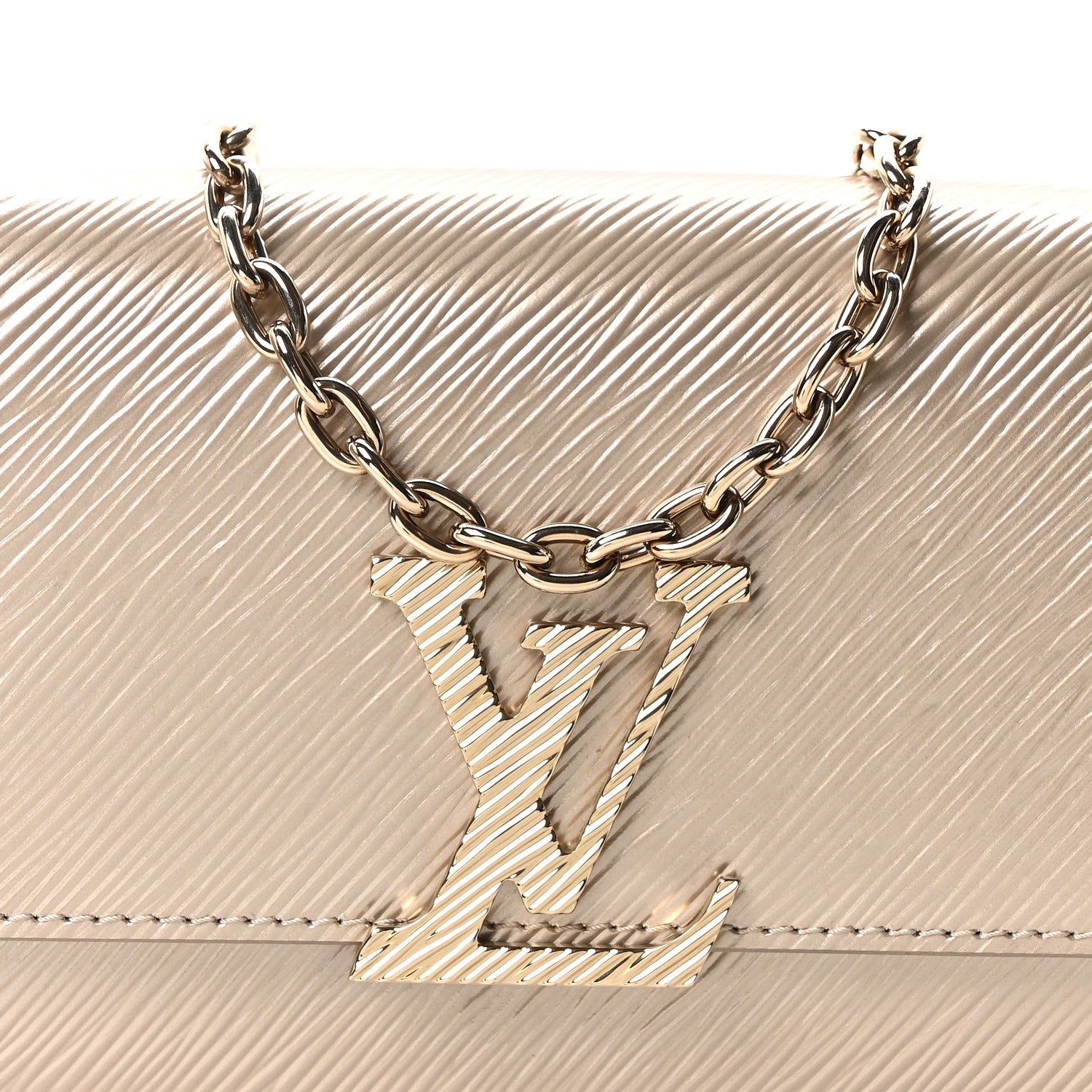 Louis Vuitton Epi Pochette Louise NM Champagne 7 of 9