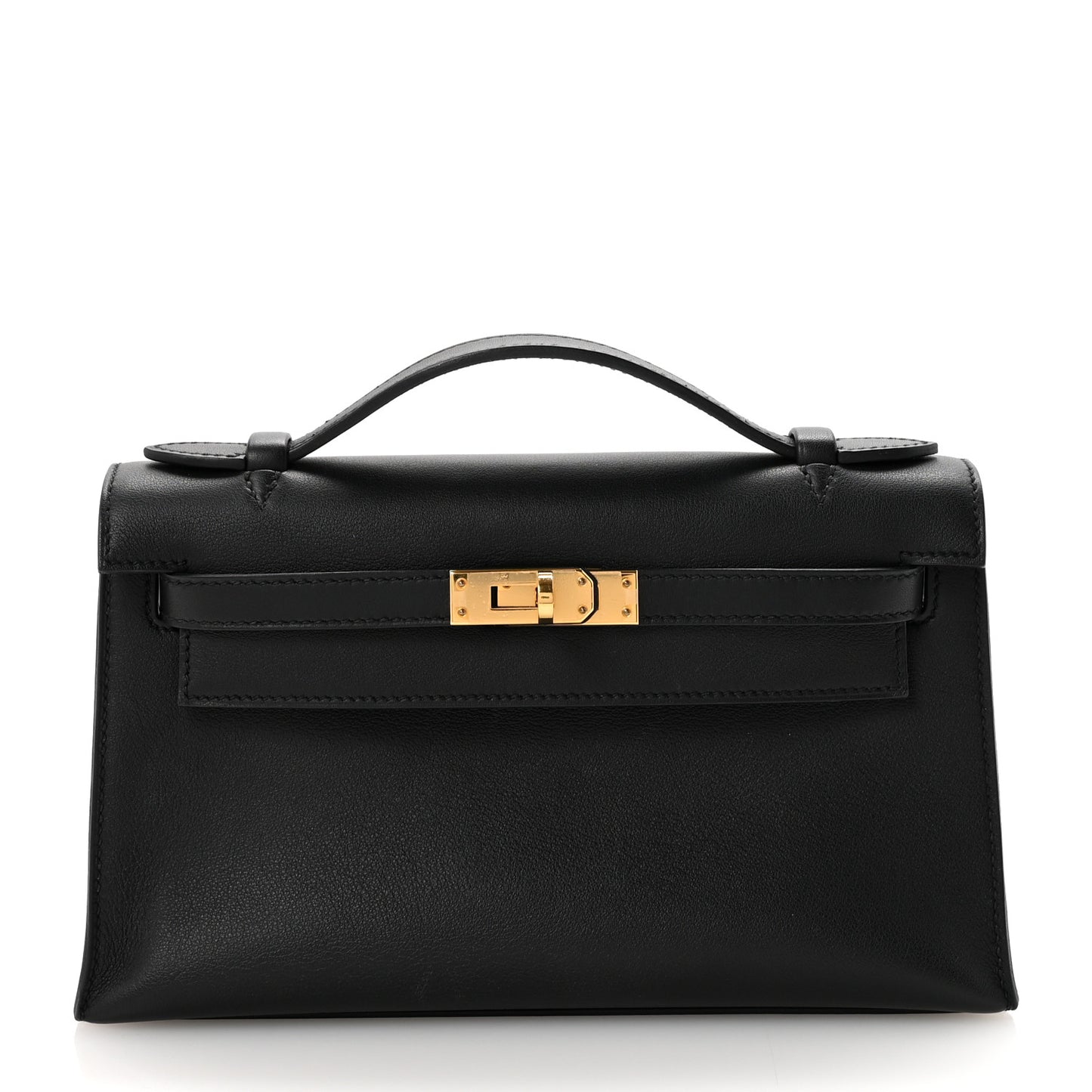 Swift Kelly Pochette Clutch Black