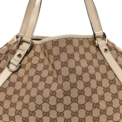 Gucci Monogram Medium Abbey Shoulder Bag Off White 7 of 10