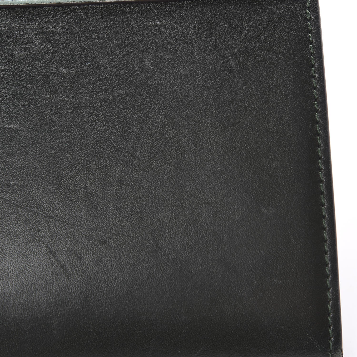 Celine Smooth Calfskin Pocket Tri-Fold Multifunction Envelope Flap Wallet Jade 15 of 26